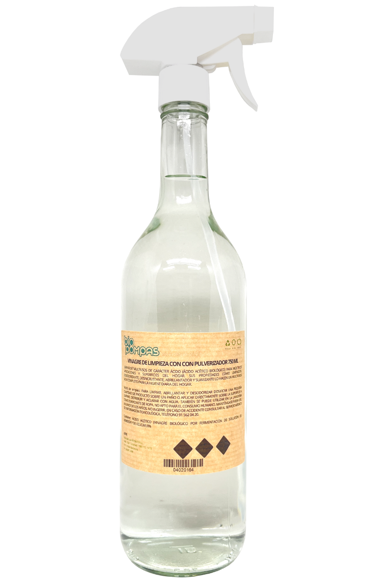Vinagre de neteja en polvoritzador 750 ml - Bio Bombolles