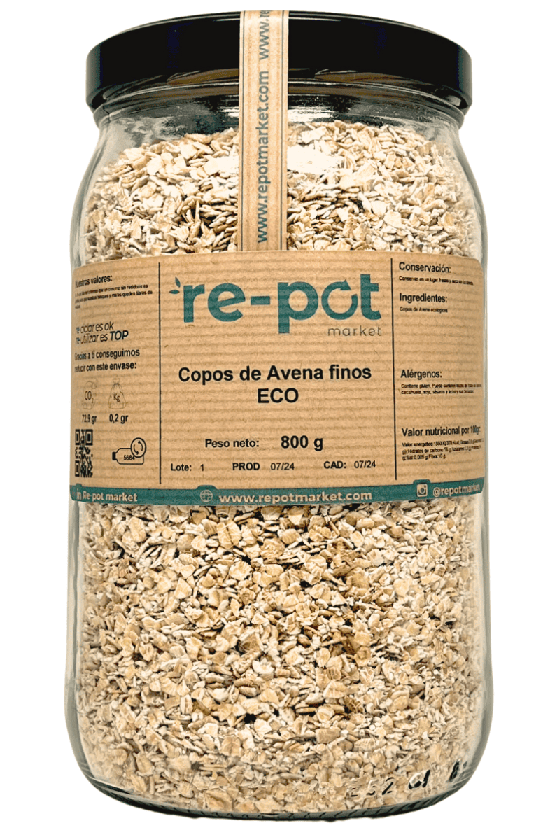 Copos de Avena finos ECO 800 g