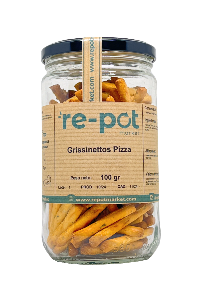 Grissinettos Pizza 100 gr - ESPIGA BLANCA