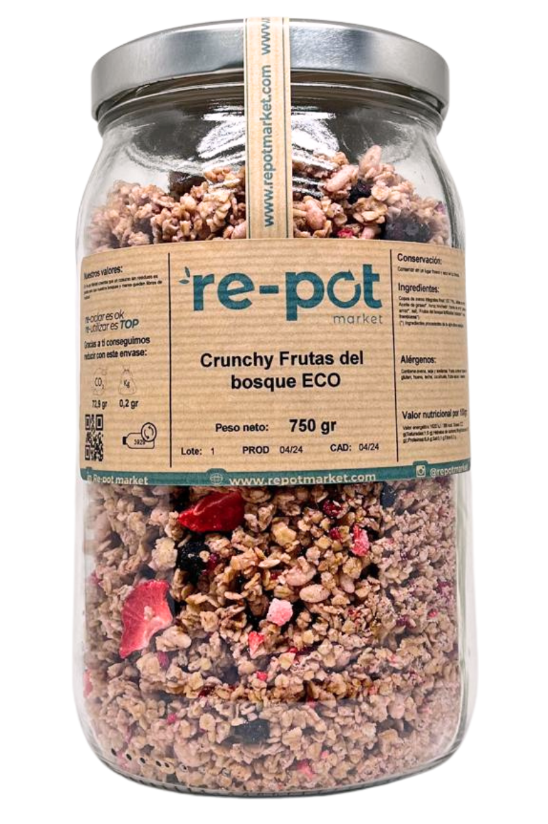 Muesli Crunch Fruites del bosc ECO 750 g