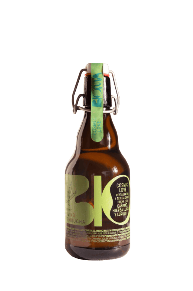 Kombucha de cáñamo y lúpulo 330ml en vidrio retornable - Bioma
