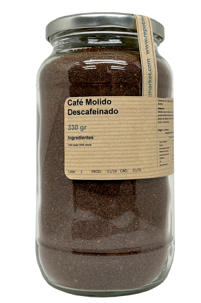 Cafè Mòlt Descafeïnat 330 g