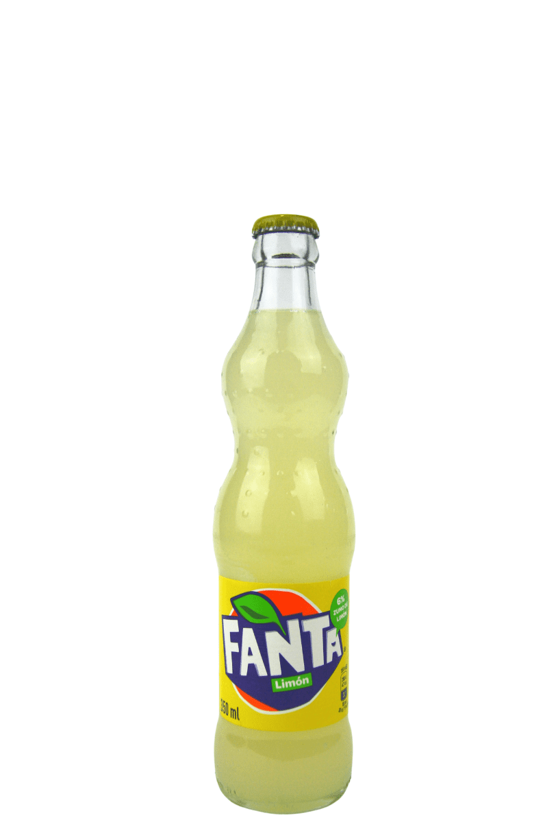 Fanta Limón en vidrio retornable  350 ml - 1 Ud