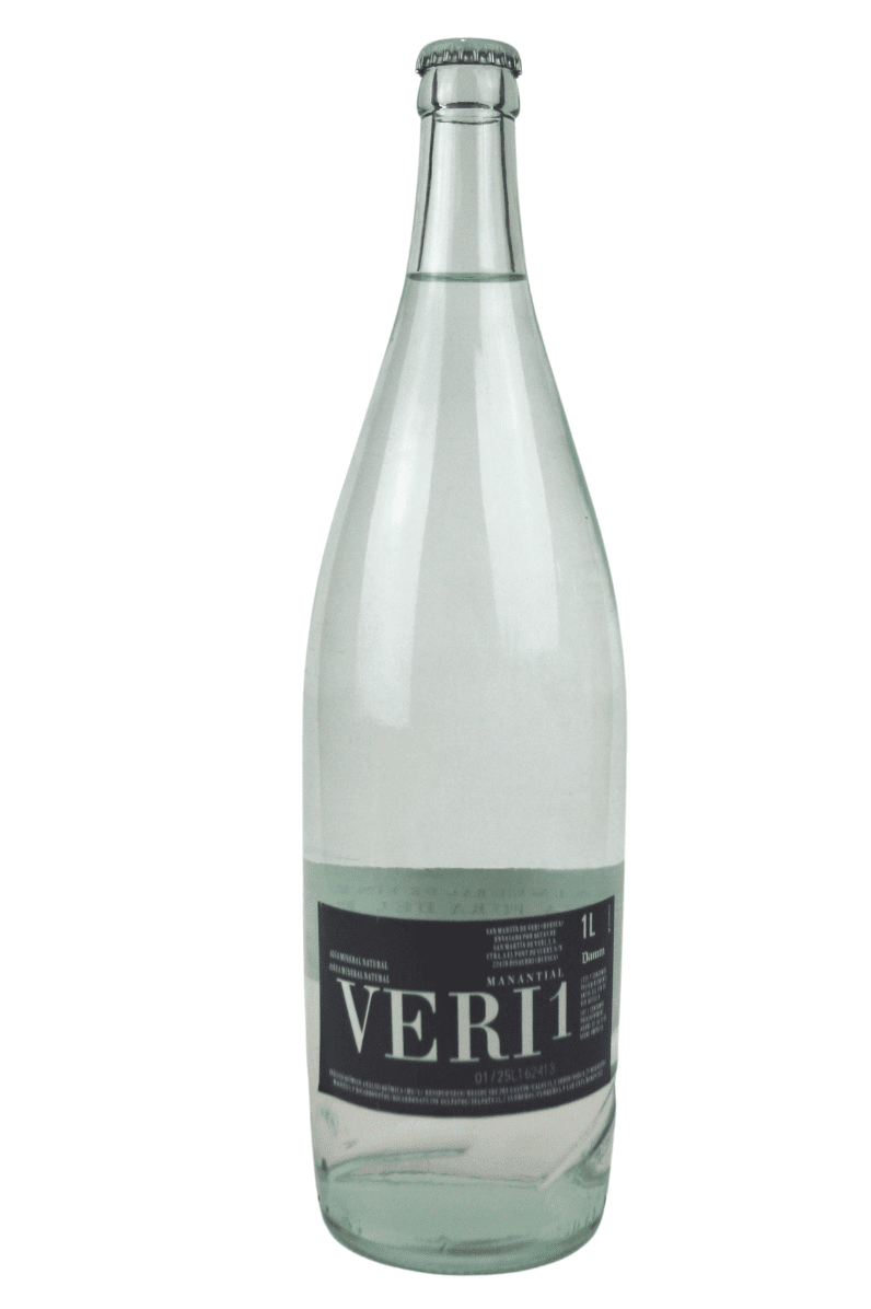 Agua Mineral Veri en vidrio retornable 1L - 1 Ud