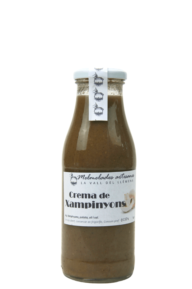 Crema artesana de champiñones 500 ml - MAVALL