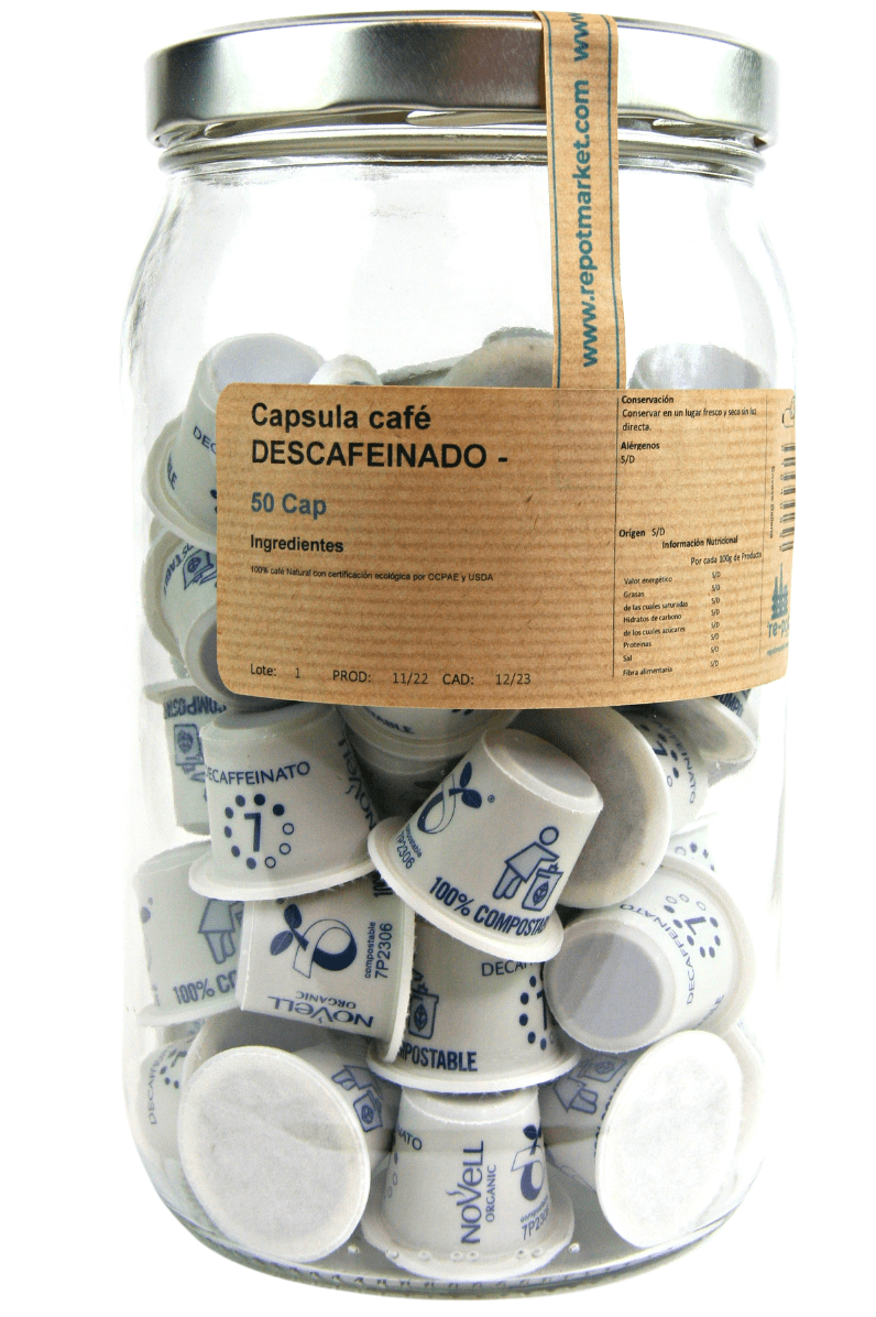 Capsula cafe DESCAFEÏNAT - NoVell 50 Cap