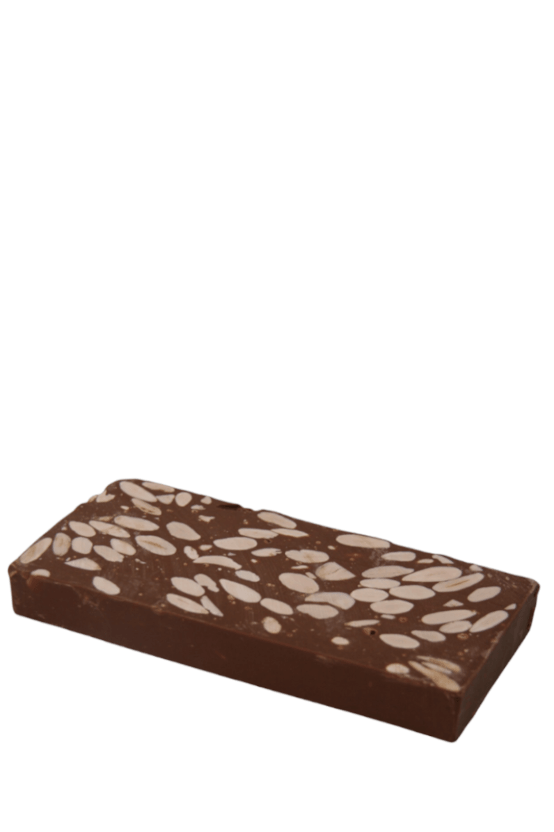Turrón Artesano de Chocolate con Leche y Almendras en Vidrio Retornable (2 Uds) - Re-pot market